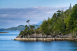 The Broken Group Islands of the west coast of Vancouver Island, BC, Canada
