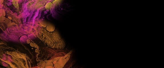 Wall Mural - background with smoke