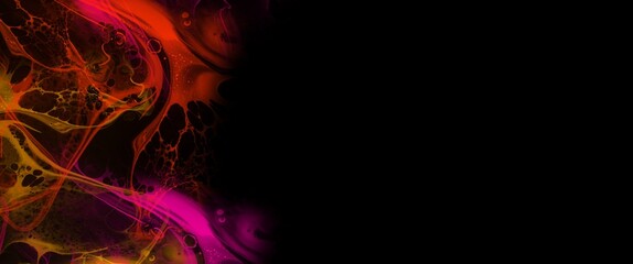 Wall Mural - abstract fire background