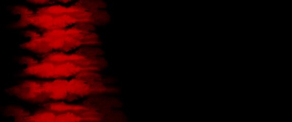 Wall Mural - red smoke background