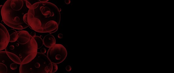 Wall Mural - red roses background