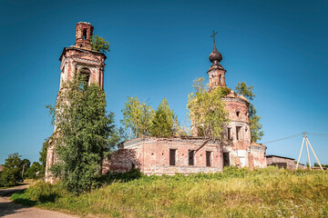 abandoned orthodox church