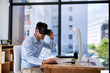 © Ruan Jordaan/peopleimages.com - Business just got a little better. Shot of a happy young businessman wearing a virtual reality headset while working at his desk in the office.