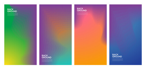 Colorful abstract liquid and fluid shape for banner and brochure design