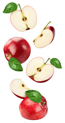 Wall Mural - Apple isolated on white background