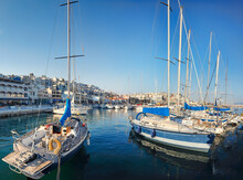 Mikrolimano Is A Harbor Of Piraeus, Greece