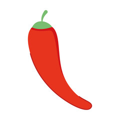 Wall Mural - red chili icon