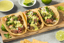 Homemade Mexican Steak Steet Tacos