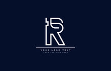 Letter R Logo Alphabet Design Icon Vector Symbol