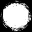 © longquattro - White circle grunge race frame