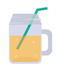 Sticker - soda glass icon