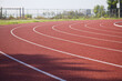 © Kyohei Kaneko - 屋外の陸上競技場のトラックレーン Track lane of athletic field