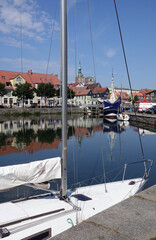 Wall Mural - Langenkanal in Stralsund