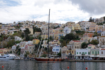 Wall Mural - Symi, eine Insel bei Rhodos