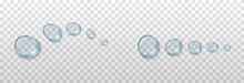 Vector Blue Water Drops. PNG Drops, Condensation On The Window, On The Surface. Realistic Drops On An Isolated Transparent Background. PNG.