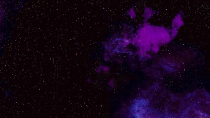 Wall Mural - abstract photo of a colorful purple and blue space nebula