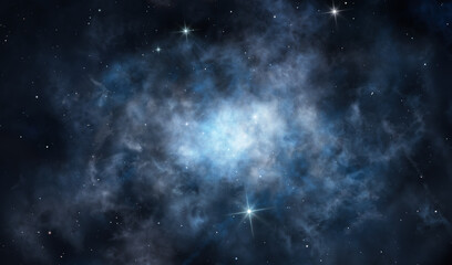 Wall Mural - deep space nebula