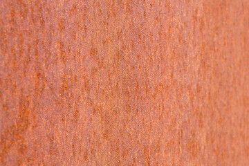 Rusty metal plate front view used in construction industry - Corten steel background - seamless pattern useful for rendering