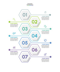 Wall Mural - business data visualization. timeline infographic icons designed for abstract background template mi