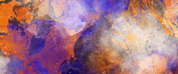 Wall Mural - abstract colorful painting for texture background. splash acrylic colorful abstract watercolor paint