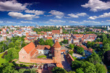Fototapeta Miasto - Olsztyn- Stare Miasto, zamek ,katedra.