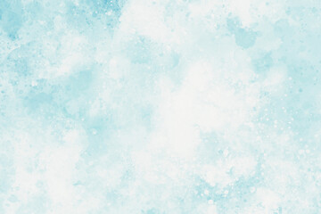 Poster - Abstract blue watercolor splash background, texture of water color for design