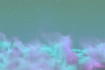 Wall Mural - Abstract background design illustration of visionary clouds concept with stars you can use for creation purposes