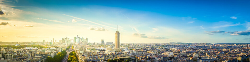 Sticker - skyline of Paris, France