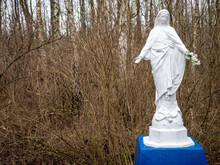Wayside Shrine Of Mary Mother Of God, Kampinoski National Park, Poland