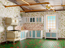 Vintage Kitchen Early 20th Century