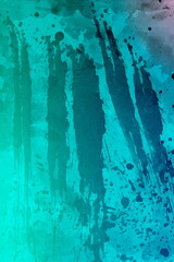 Wall Mural - Watercolor texture background colorful splash