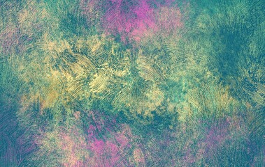 Wall Mural - abstract colorful background with texture, Christmas background with abstract paint smears, grunge Christmas wallpaper for editing, textured gradient background, header for editing, cover design 