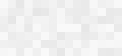 Wall Mural - random shaded white cube boxes block background mosaic wallpaper banner