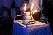 piękny dzień ślubu wesele tort