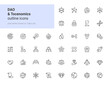 DAO & Tocenomics outline icons