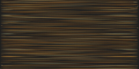 Wall Mural - Dark Brown Horizontally Striped Surface - Digitally Generated Abstract Background in Editable Vector Format