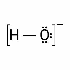 lewis structure of hydroxide ion