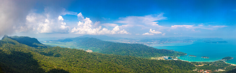 Sticker - Panorama of Langkawi island