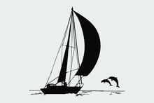 0008_Sailboat_and_dolphins_over_water