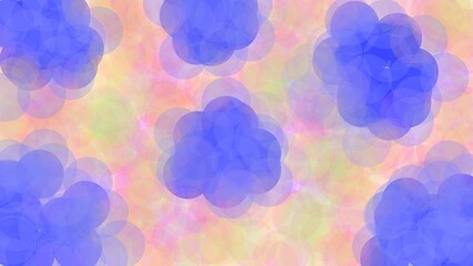 Wall Mural - Circle soft blend watercolor of rainbow pattern. Quotes and presentation types based background design. It is suitable for wallpaper, quotes, website, opening presentation, personal profile, etc.