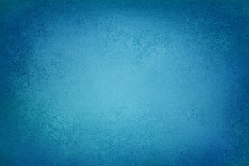 Wall Mural - blue background texture and grunge, old distressed vintage background design with dark blue vignette