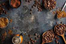 Coffe Concept With Coffee Beans
