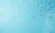 Texture Of Splashing Water On Pastel Background