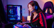 © ryanking999 - girl gamer play PC game