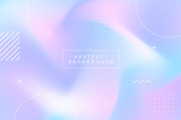 Wall Mural - colorful holographic abstract background. eps 10 vector
