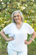 © aletia2011 - Portrait of senior beautiful woman in spring park