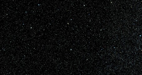 Wall Mural - cosmos, galaxy, starry sky, stars blink, shine, fly, blur, animated video background of the night starry sky, screensaver with stars for overlay, copy space
