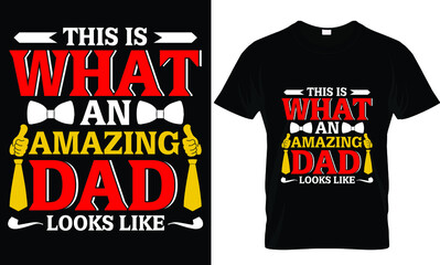 Poster - Fathers day/ dad/ daddy/ papa t-shirt design