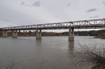  A Bridge over the North Saskatchewan River