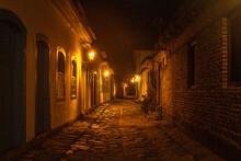 Night View Of The Historic Center Of The City Of Paraty, State Of Rio De Janeiro, Brazil